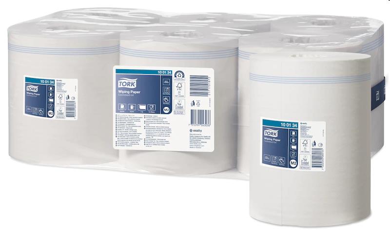 Tork Advanced Centerfeed Midi-poetsrol wit 1-lgs 6x275 Mtr