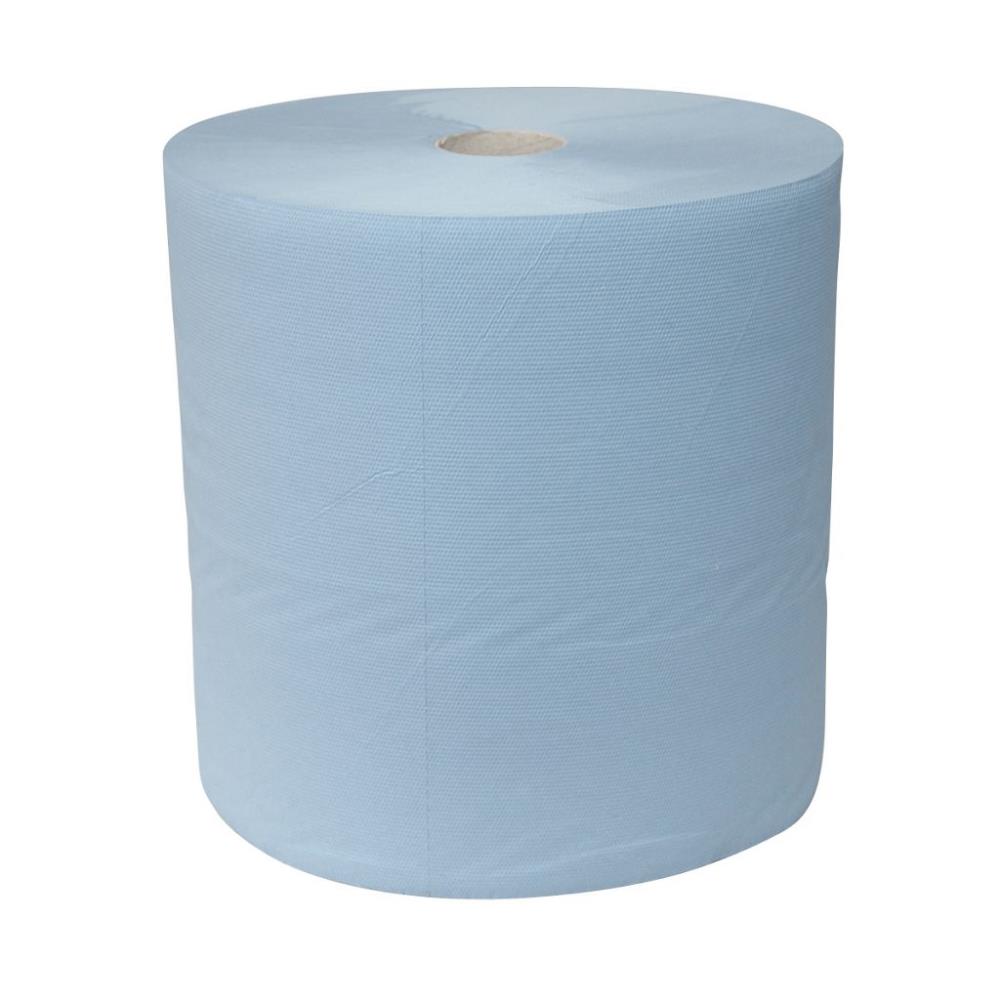 Euro Industrierol blauw verlijmd extra sterk 350mx35cm 3-lgs