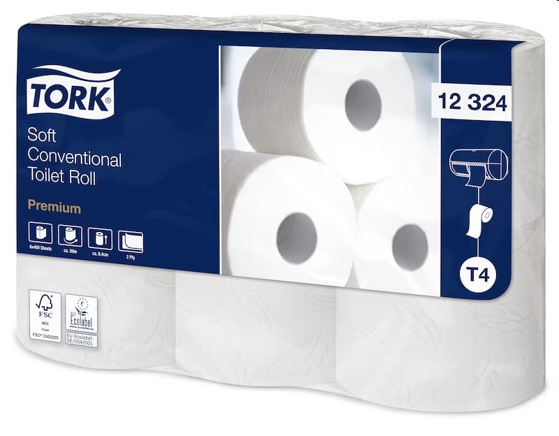 Tork Soft Premium 2-lgs wit toiletpapier 42x396V (T4)