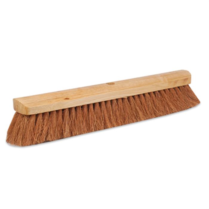 Zaalbezem kokos 40cm gelakt