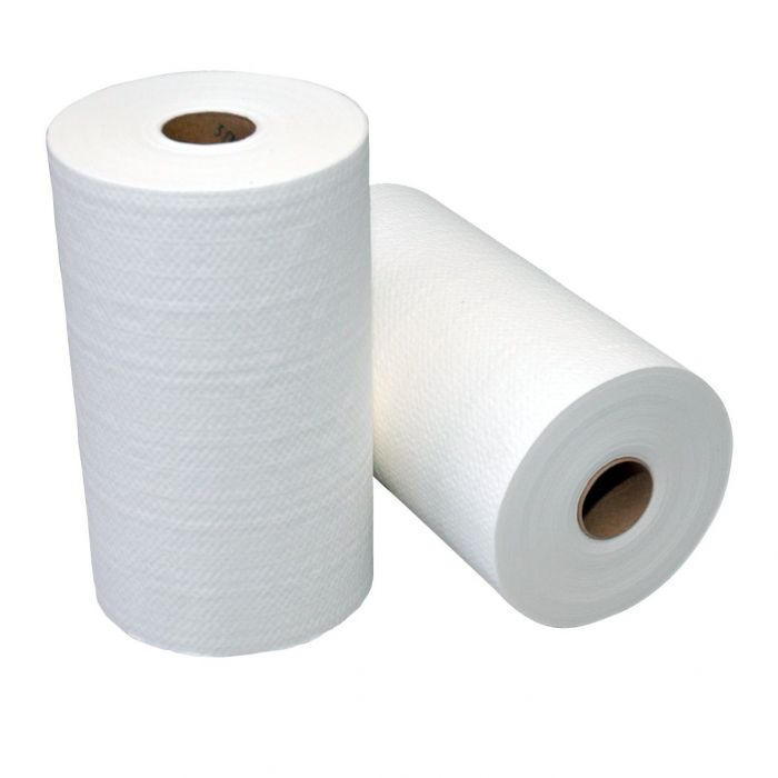 Vendor handdoekrol 2-lgs wit 12x60Mtr.