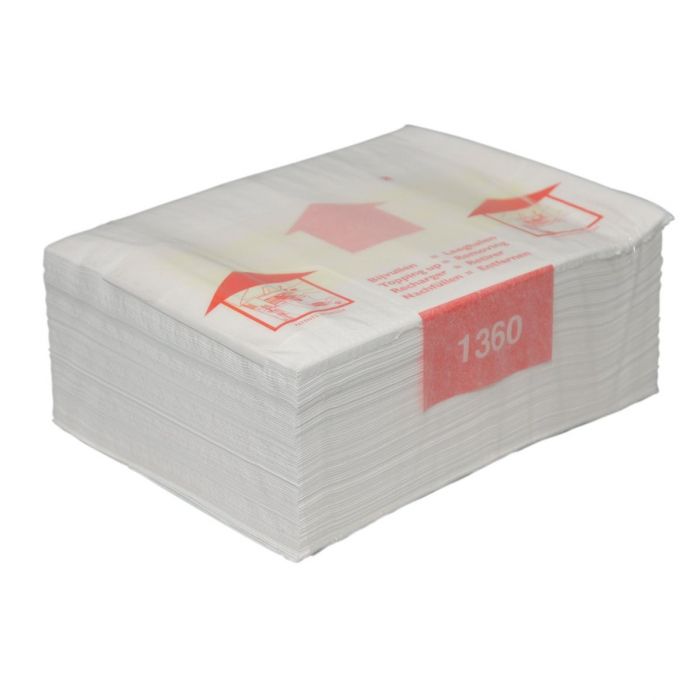Vendor handdoekcassette wit 2-lgs 12x60Mtr.