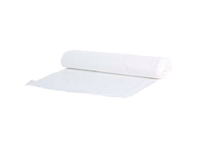 Afvalzak HDPE 90x110 25my (170L) wit per rol á 20st.