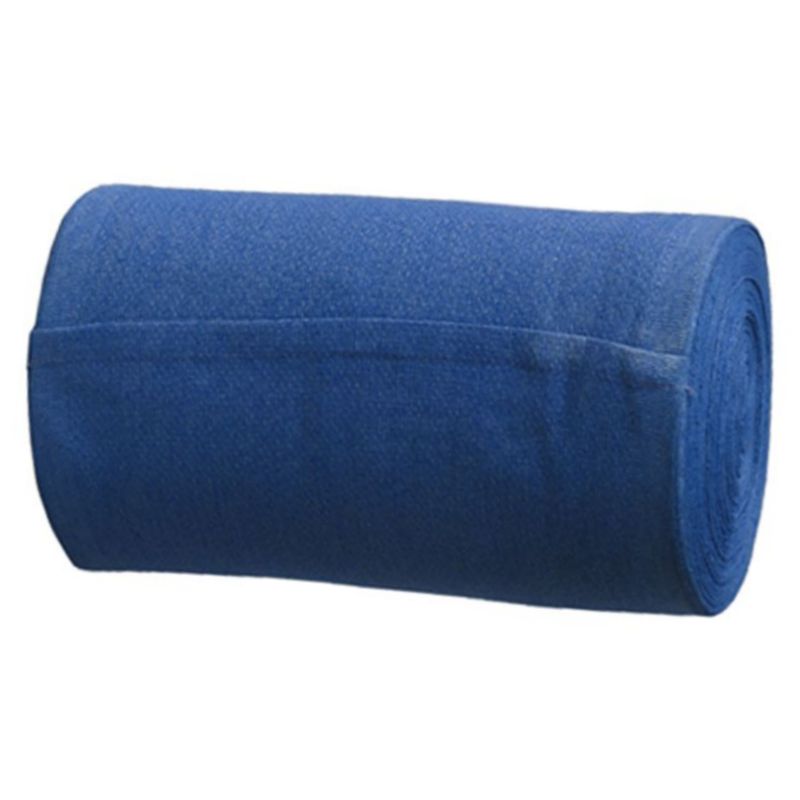 Katoenen handdoekrol blauw (in abonnement)