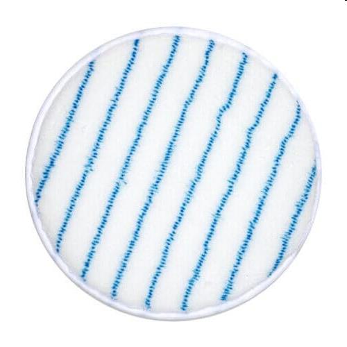 Wecoline microvezel vloerpad blauw/wit 17""
