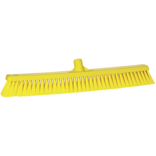 Vikan zachte bezem geel 60cm