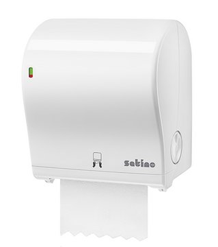 Satino AutoCut Handdoekroldispenser Midi PT1-compatibel inc. 1 rol per maand