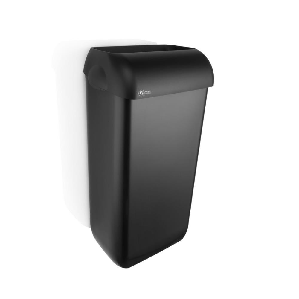 Huur BlackSatino afvalbak 23L zwart