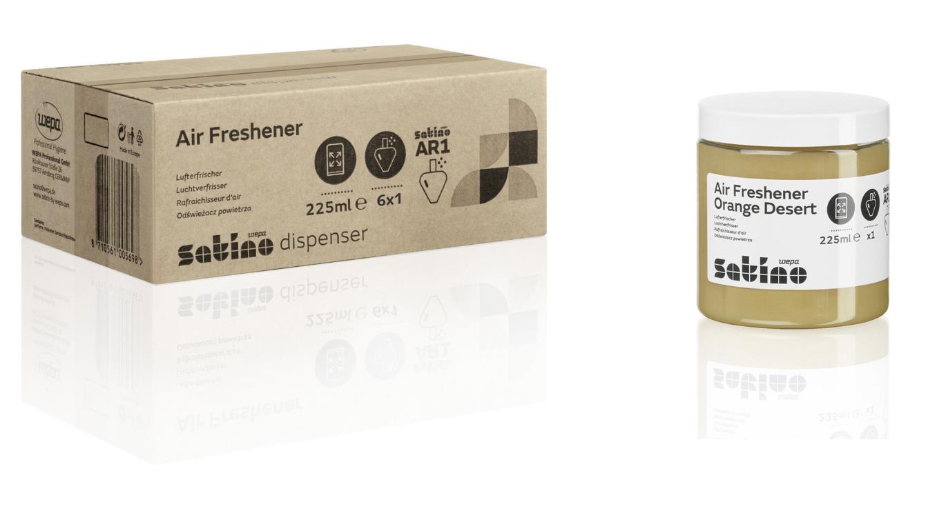 Satino luchtverfrisservulling Orange Dessert 6x225ml