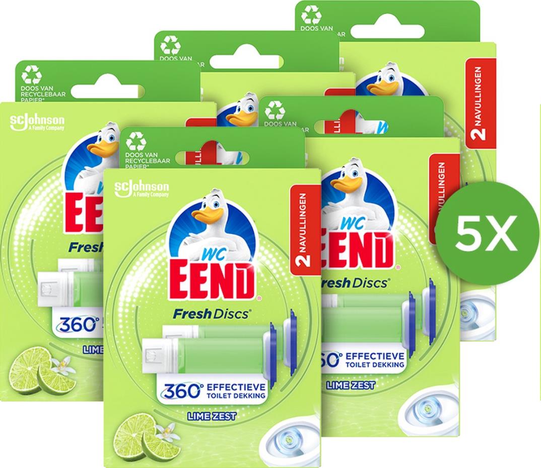 WCEEND Fresh Discs Navulling Duo Lime 72ml