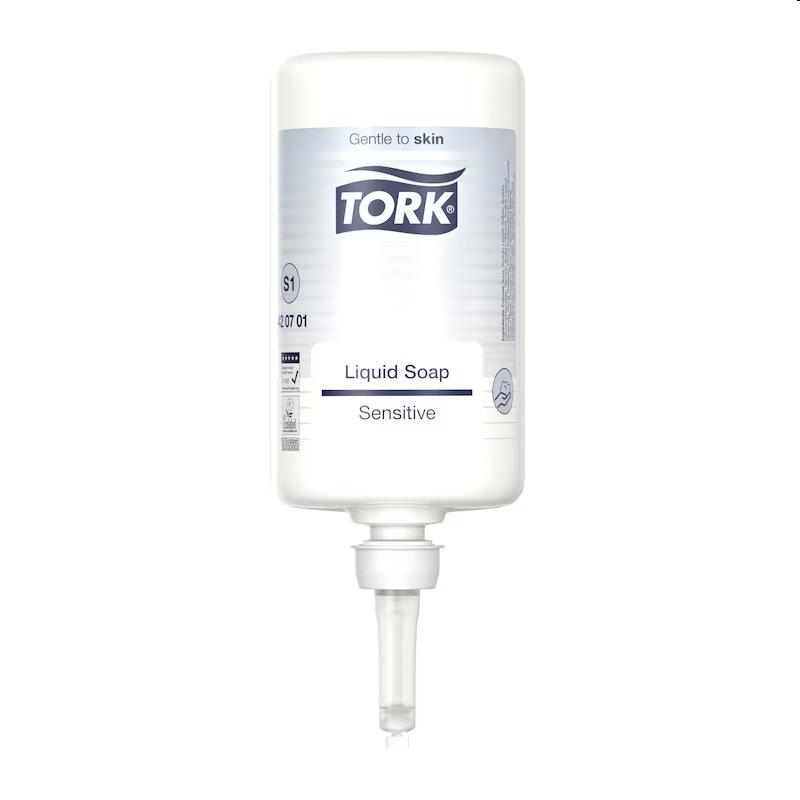 Tork Vloeibare Zeep voor gevoelige huid 6x1L (S1)