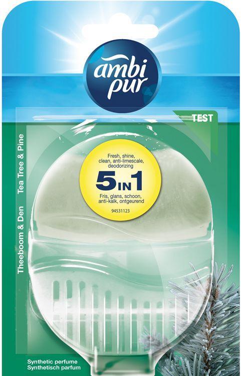 Ambi Pur toiletblok Flush Tea Tree & Pine starterkit 1x55ml