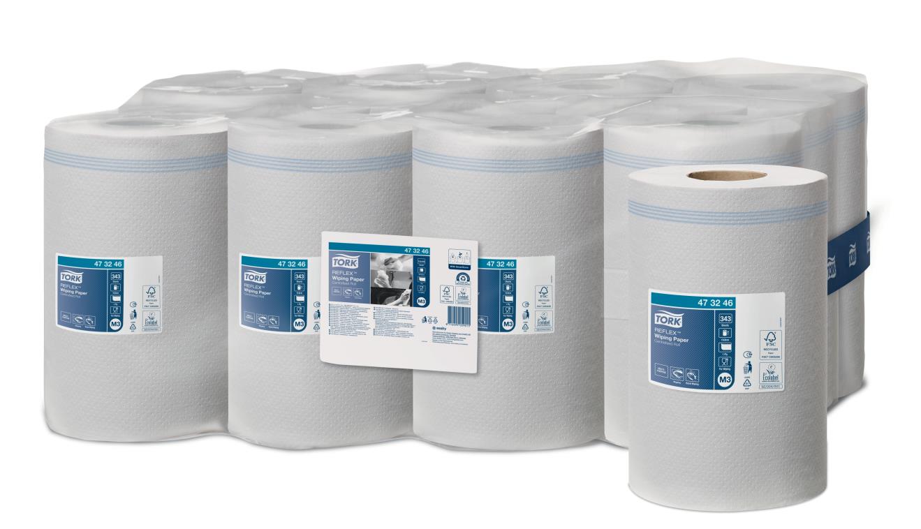 Tork Minpoetspapier (M3) 1-lgs Centerfeed Wit