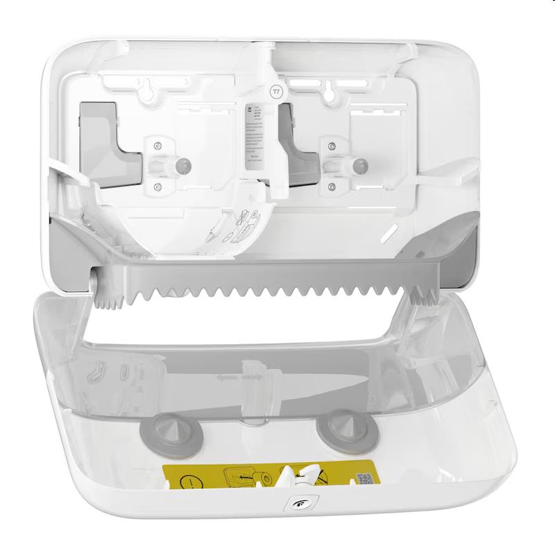 Tork OptiServe® Hulsloos 2-rol Toiletpapier Dispenser Wit (T7)