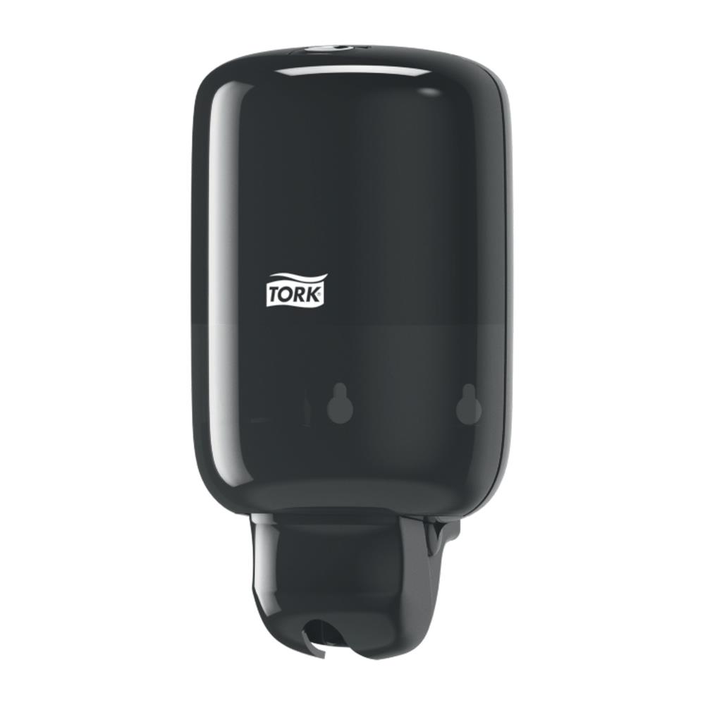 Tork Mini Liquid zeep- en toiletseat dispenser zwart (S2)