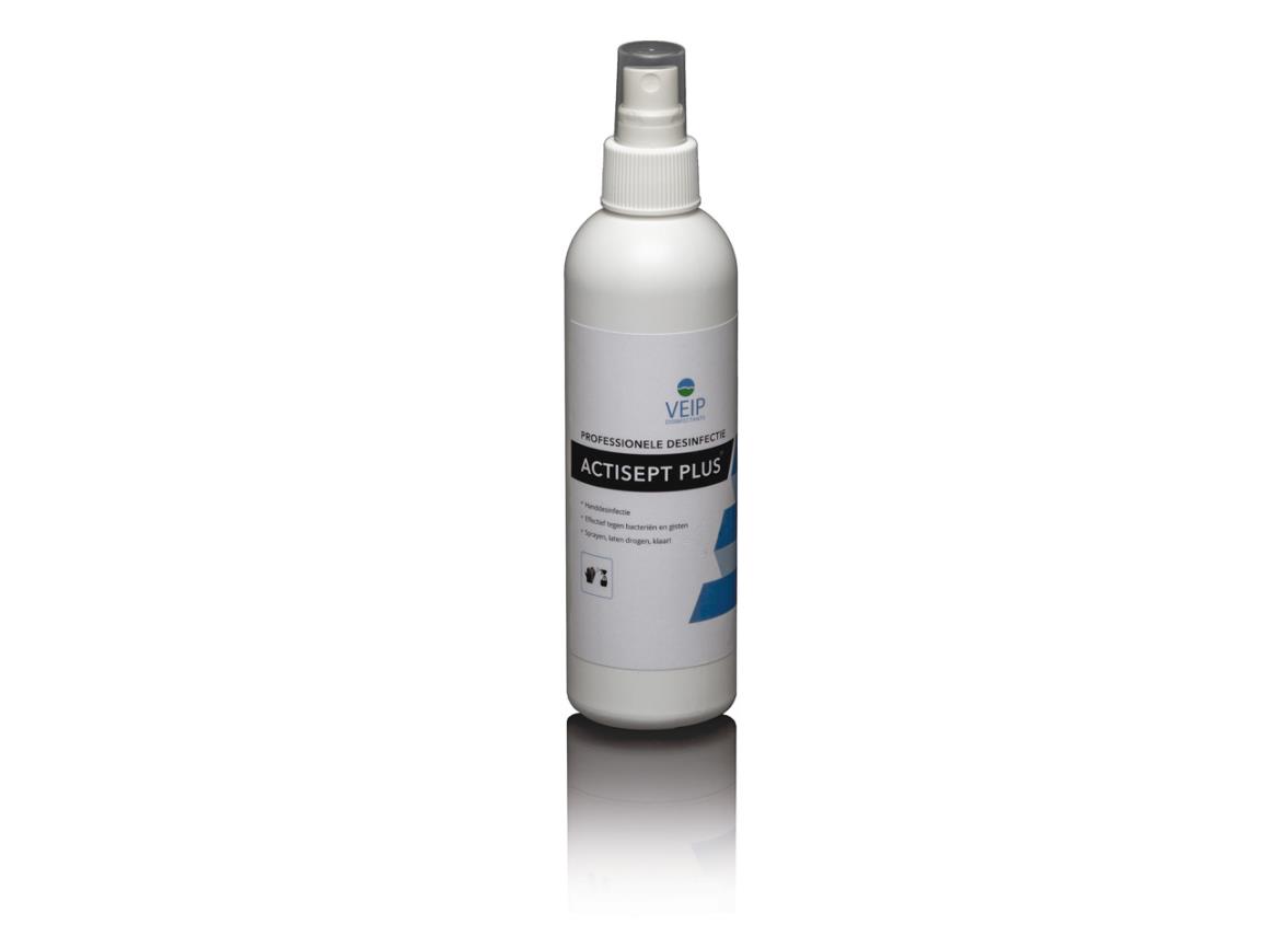 Veip Actisept plus 250ml (huid-desinfektant)