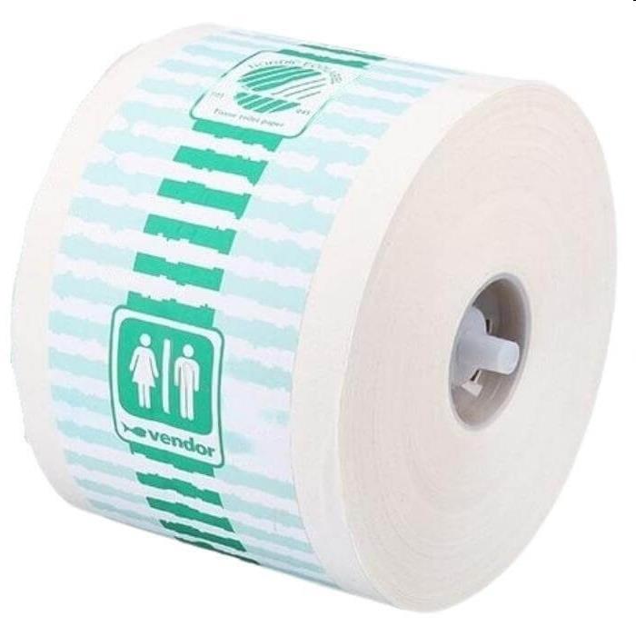 Vendor toiletpapier crepe 1-lgs 48x150Mtr.