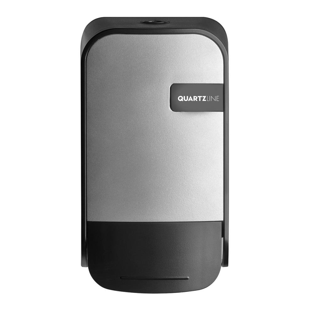 Euro Quartz Silver foamzeep/toiletseatcleaner dispenser 400ml