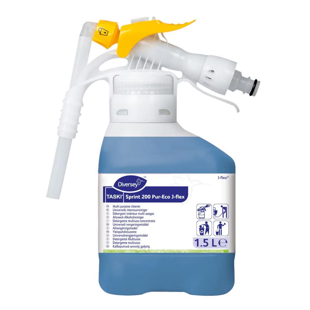 TASKI Sprint 200 Pur-Eco J-flex E1b 1.5L - Universele reiniger voor dagelijks gebruik J-flex®