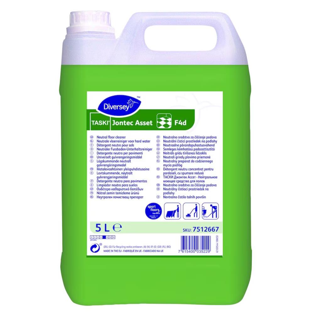 TASKI Jontec Asset F4d 2x5L - Neutrale vloerreiniger