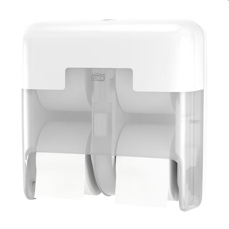 Tork OptiServe® Hulsloos 4-rol Toiletpapier Dispenser Wit (T7)