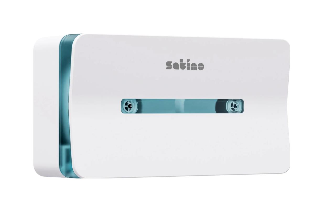 Satino Hyginity Jumbo toiletpapierdispenser Centerfeed wit (CF2) *Bruikleen*