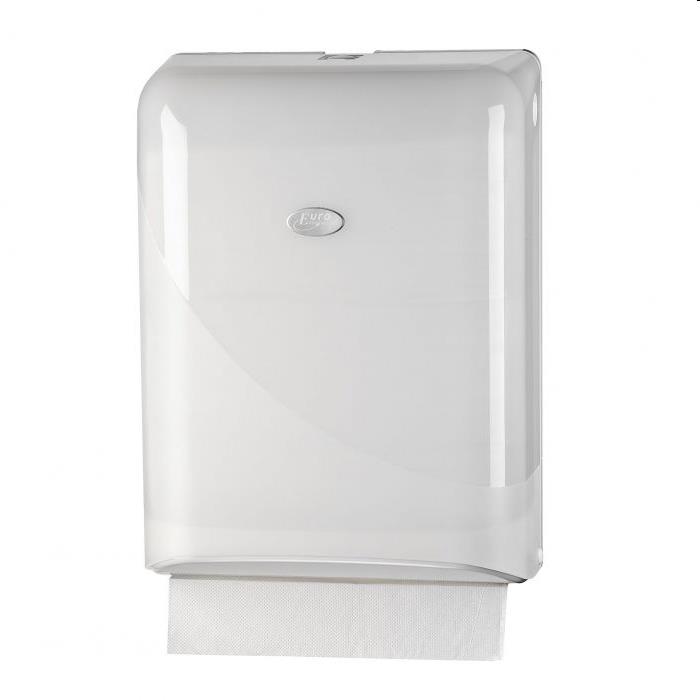 Euro Pearl White Handdoekdispenser Z vouw