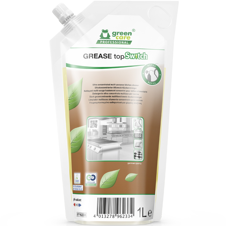 Tana Green care Professional GREASE topSwitch NAVUL VERPAKKING keukenreiniger / ontvetter 