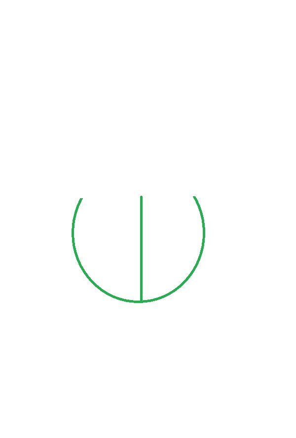 Vlakmop clip groen