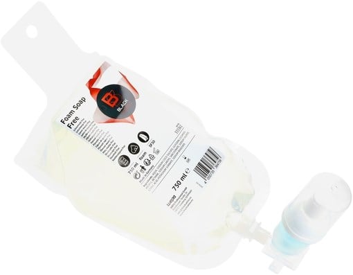 BlackSatino schuimzeep neutraal 6x750 ml