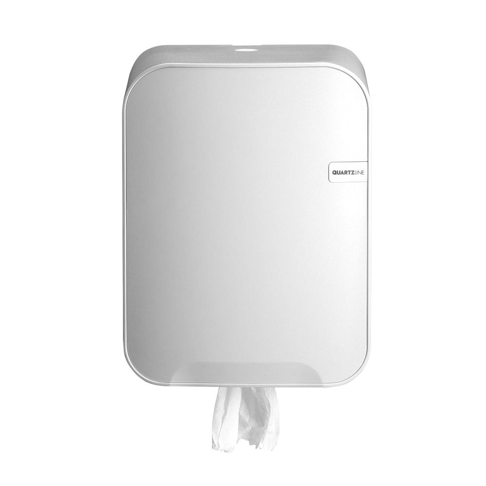 Euro Quartz White Midi poetsrol dispenser