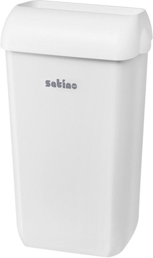 Satino Hyginity afvalbakken 23L Mini wit
