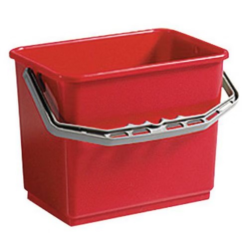Emmer 4L rood tbv de Vega trolley.