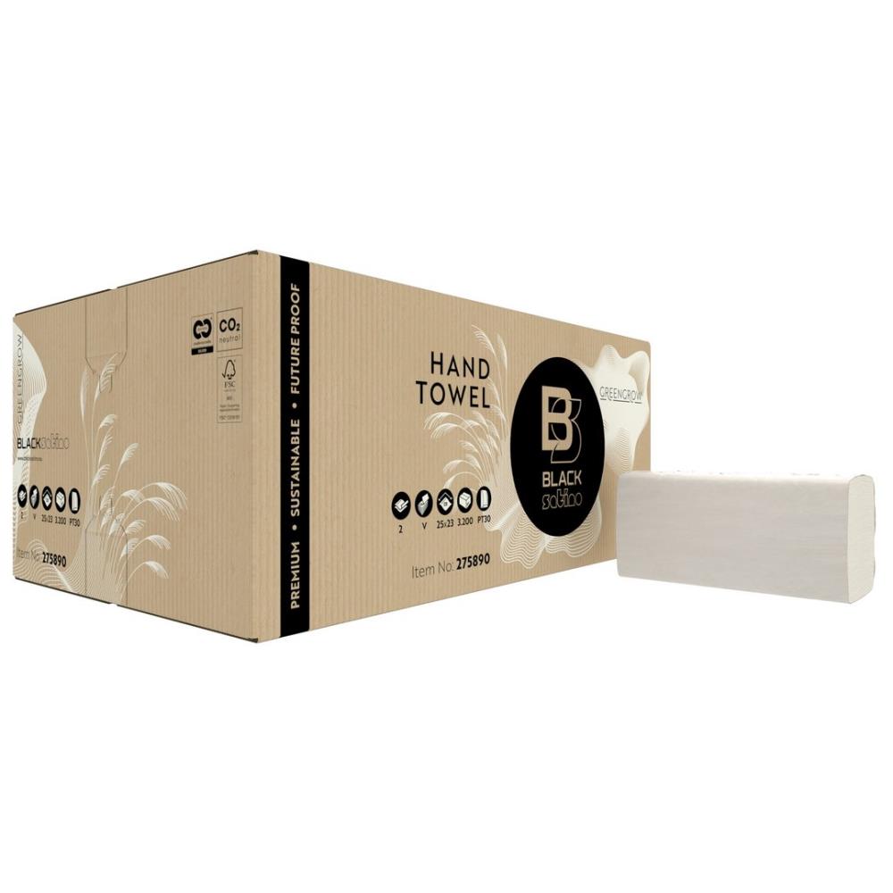 Satino GreenGrow handdoekjes Interfold V-vouw15x214st. PT30 (PT3) (275890)