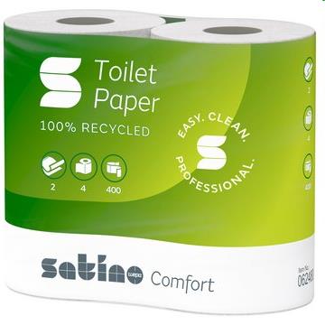 KBL toiletpapier 10x4rol 2-lgs wit Ecolabel/FSC (MT1) 