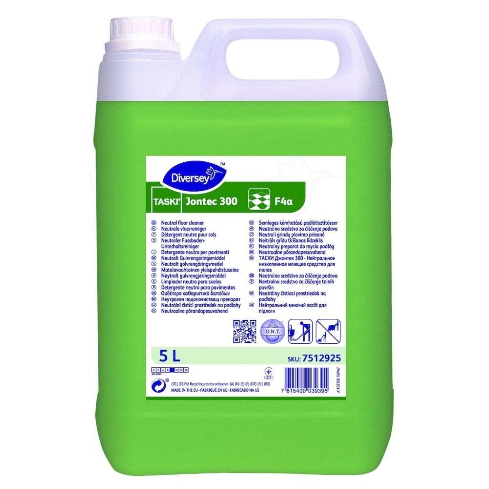 TASKI Jontec 300 2x5L - Geconcentreerde neutrale vloerreiniger, laagschuimend