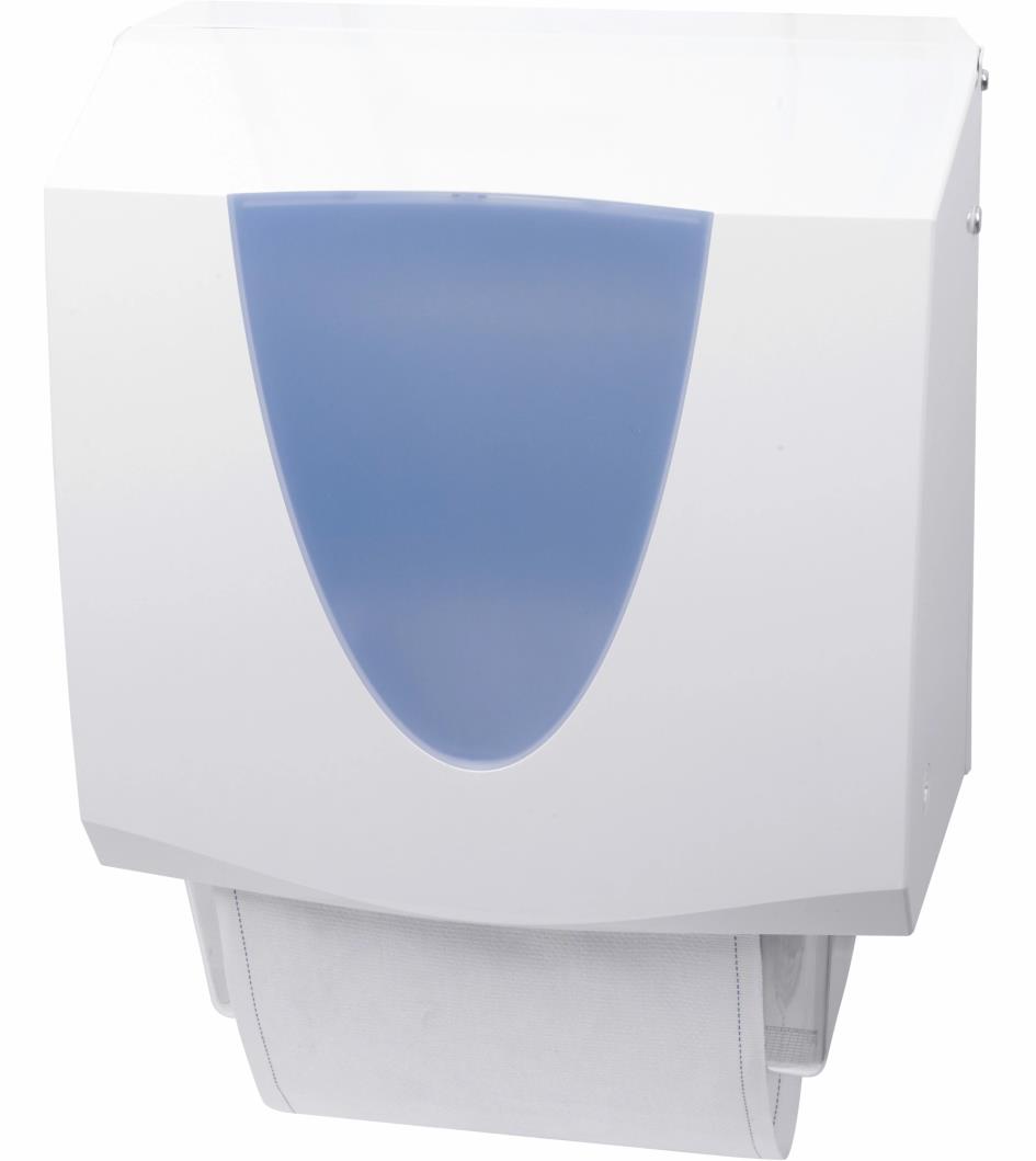 Abonnement Integra Ellipse Handdoekroldispenser zwart incl. 1 rol per week