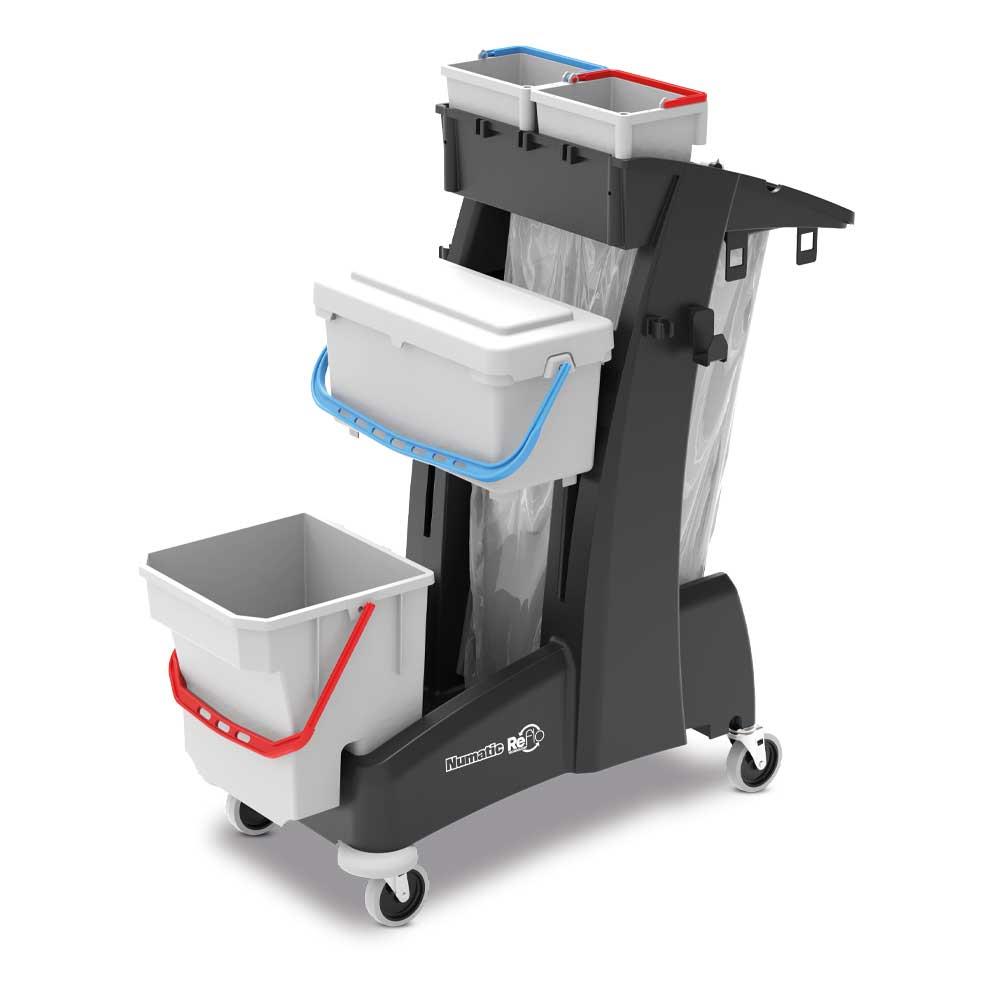 NUMATIC Compacte ReFlo MULTI-Matic werkwagen MM8